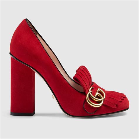 scarpe gucci tacco rosse|Scarpe col Tacco e Décolleté Firmate .